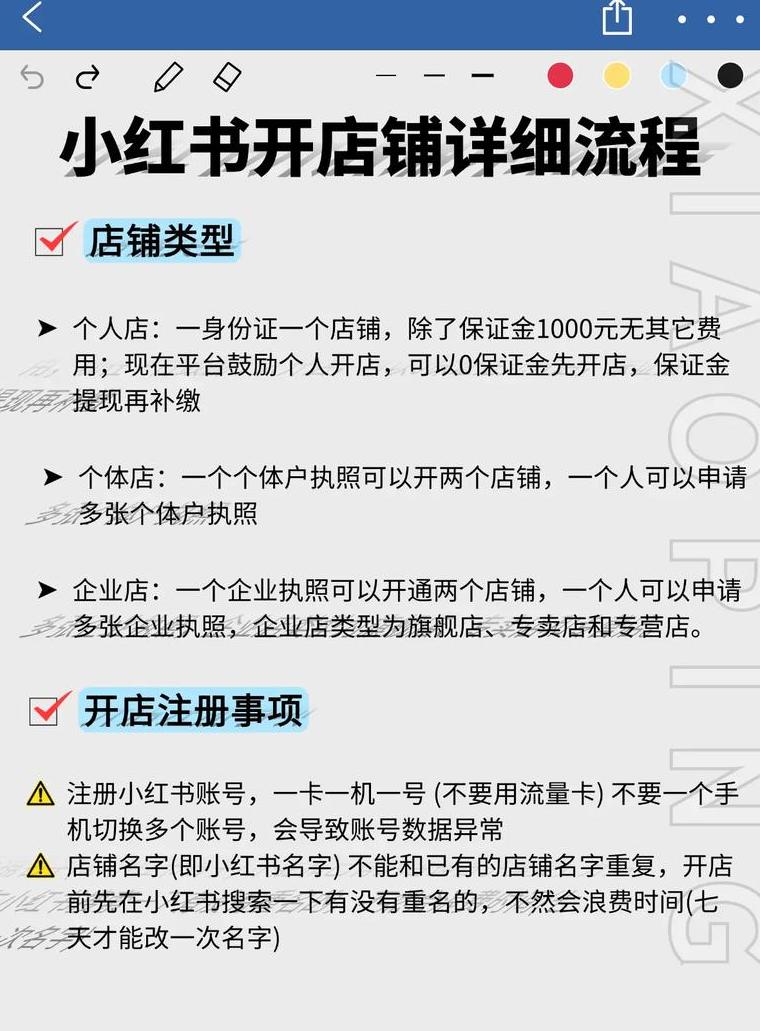 小红书开店需要保证金吗_小红书个人开店要求_小红书开店铺有什么要求和条件要求吗